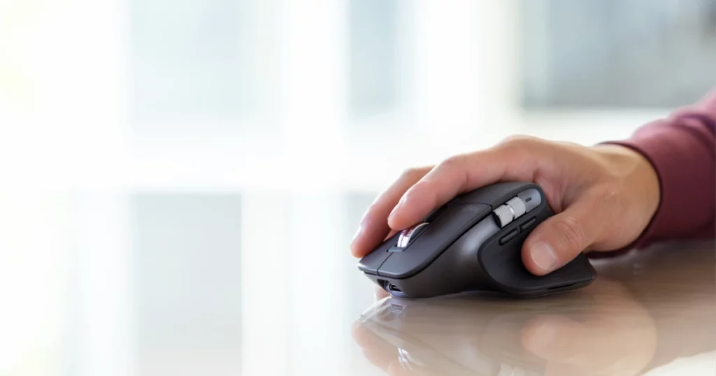 Ergonomische Logitech MX Master 3S für stundenlange unproblematische Mausführung